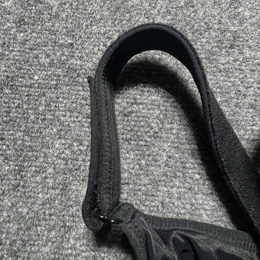 SHEFIT Ultimate Sports Bra Black High Impact Adjustable Front Zip Medium 110002 - Picture 9 of 10